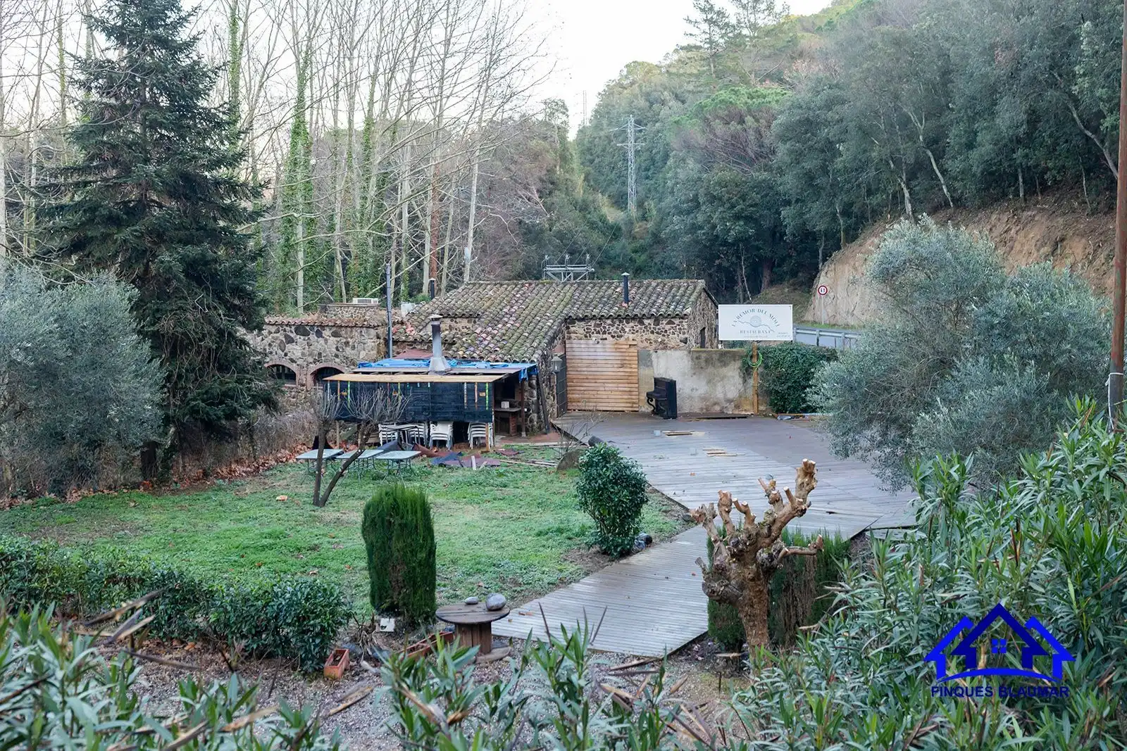 Jardín de Local de alquiler en Sant Iscle de Vallalta con Aire acondicionado y Terraza
