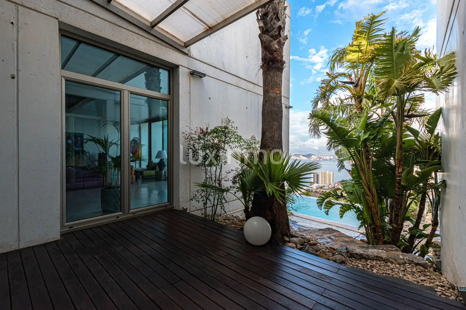 Vista exterior de Casa o chalet en venta en Benidorm con Aire acondicionado, Calefacción y Terraza