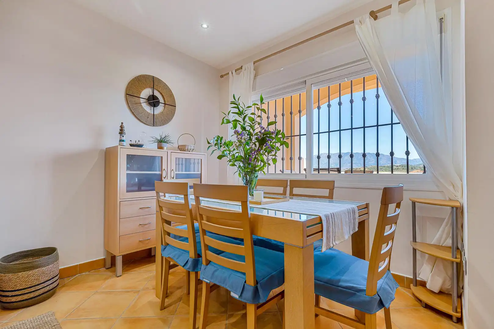 Comedor de Ático en venta en Mijas con Aire acondicionado, Calefacción y Jardín privado