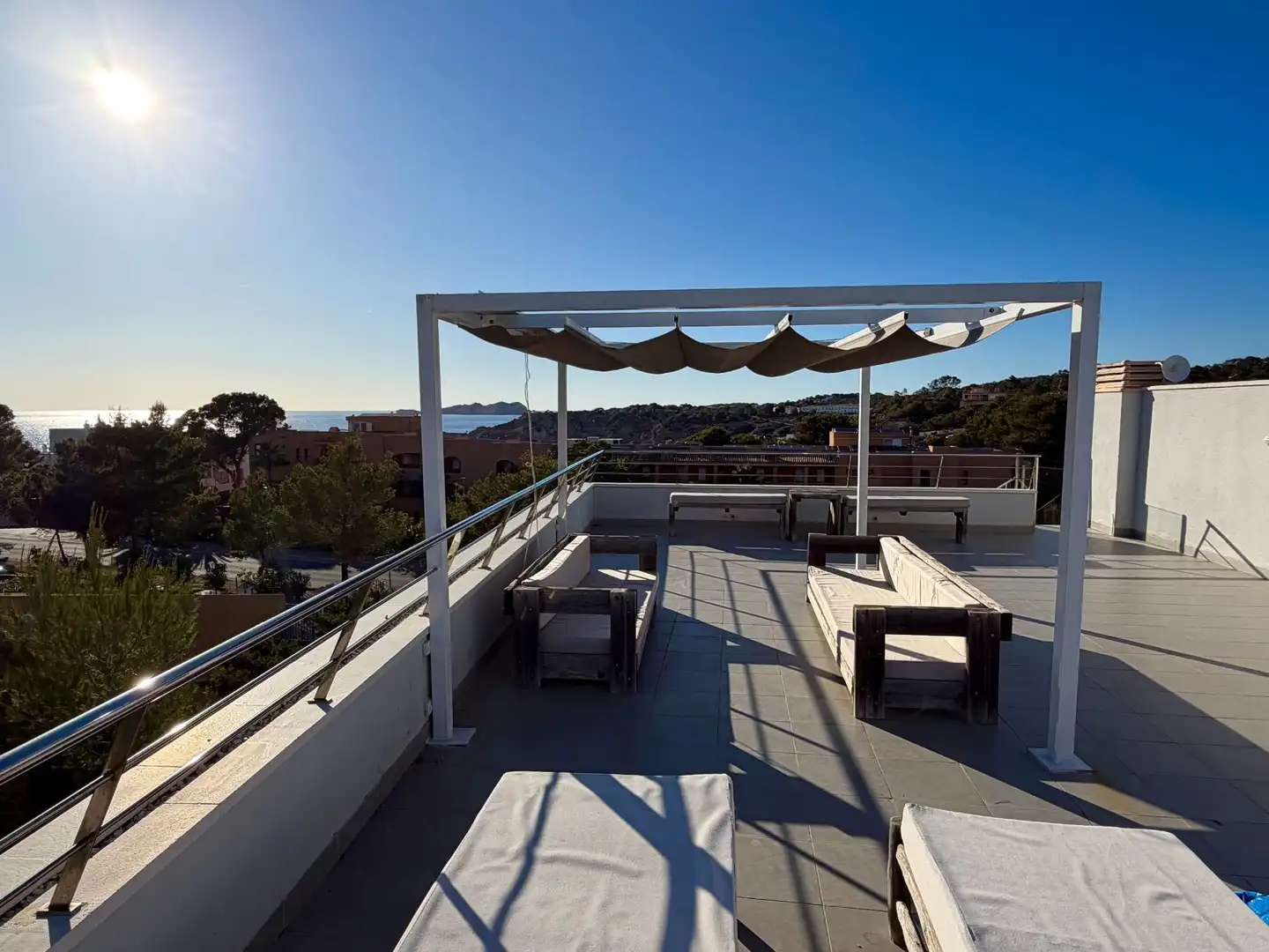 Terrassa de Apartament en venda en Sant Josep de sa Talaia amb Aire condicionat, Calefacció i Terrassa