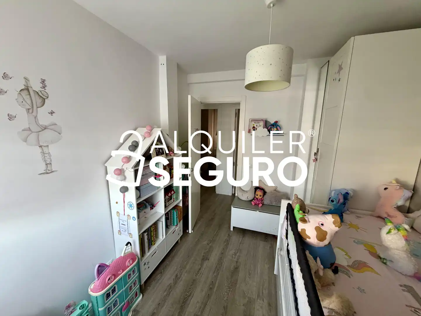 Bedroom of Flat for rent in Leganés  with Air Conditioner, Heating and Terrace