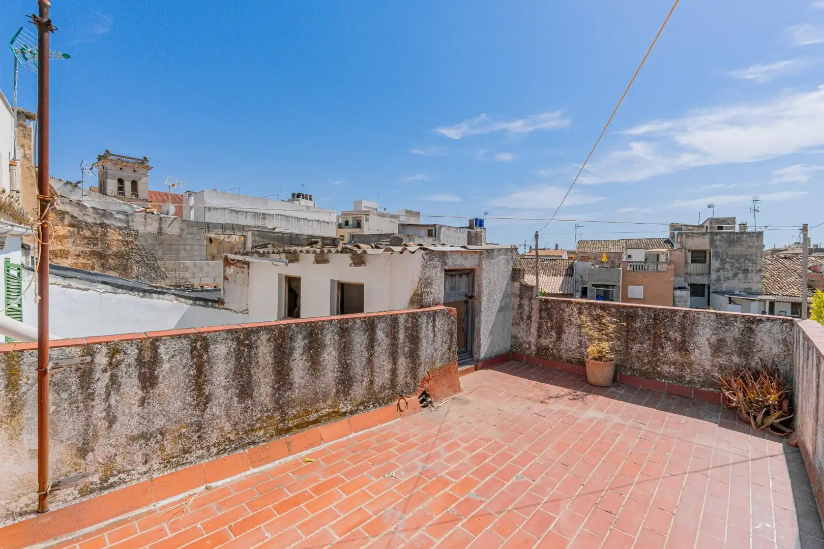 Terraza de Casa adosada en venta en Inca con Alarma