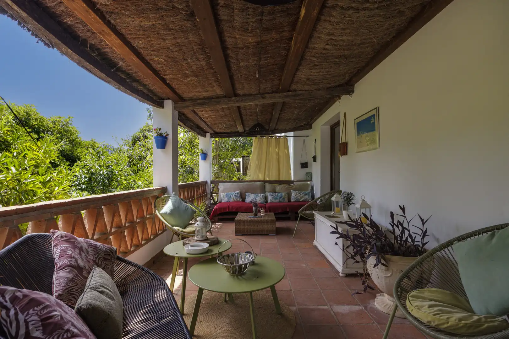 Terraza de Casa o chalet en venta en Gaucín con Aire acondicionado, Jardín privado y Terraza