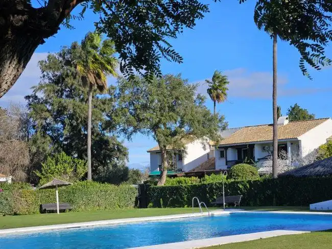 Garden of Detached homes for rent in Sotogrande  with Air Conditioner, Private garden and Terrace