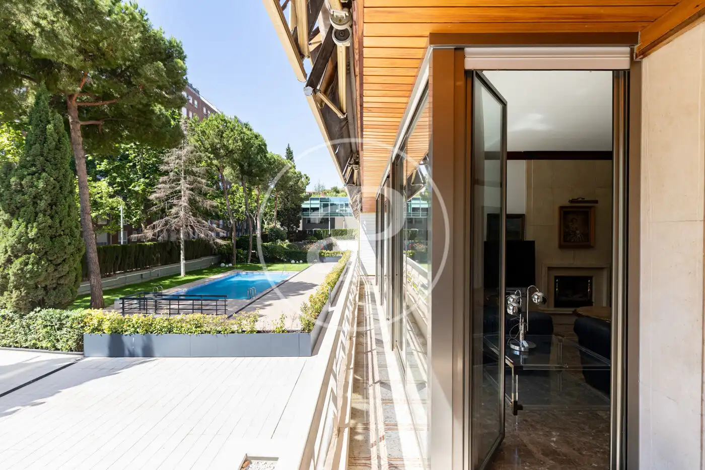 Terraza de Piso de alquiler en Barcelona con Calefacción, Jardín privado y Balcón