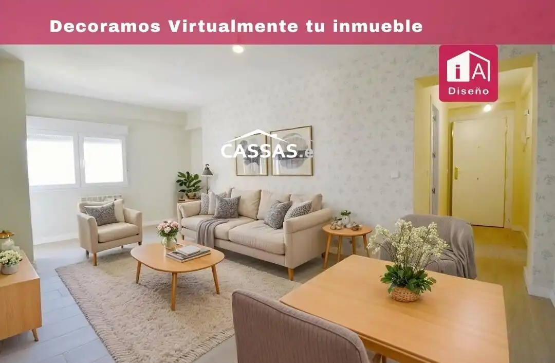 Sala de estar de Piso en venta en Torrejón de Ardoz con Calefacción y Terraza