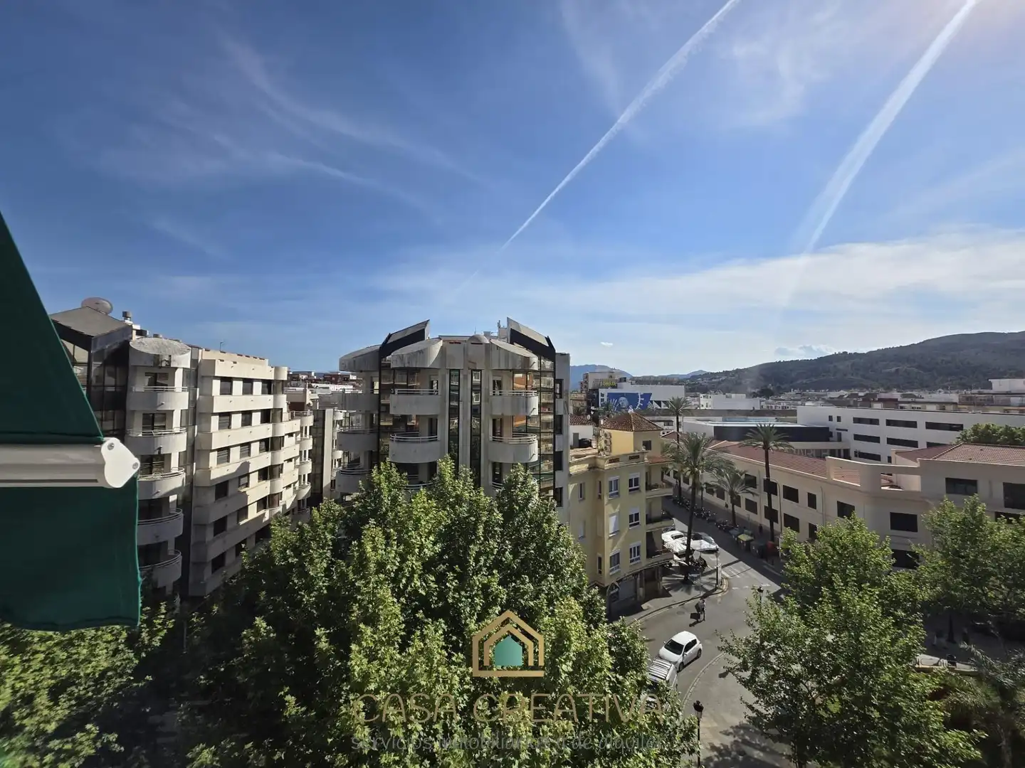Vista exterior de Pis de lloguer en Gandia amb Aire condicionat, Calefacció i Terrassa