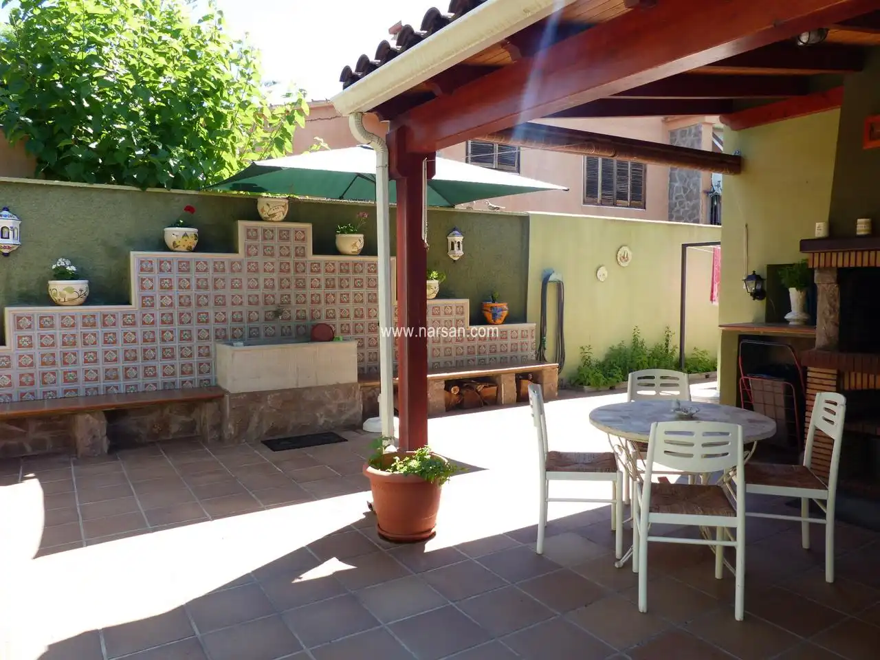 Terrassa de Casa o xalet en venda en Benicasim Golf