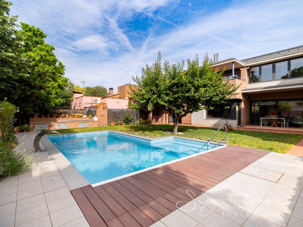 Piscina de Casa o chalet en venta en Sant Cugat del Vallès con Aire acondicionado, Calefacción y Piscina