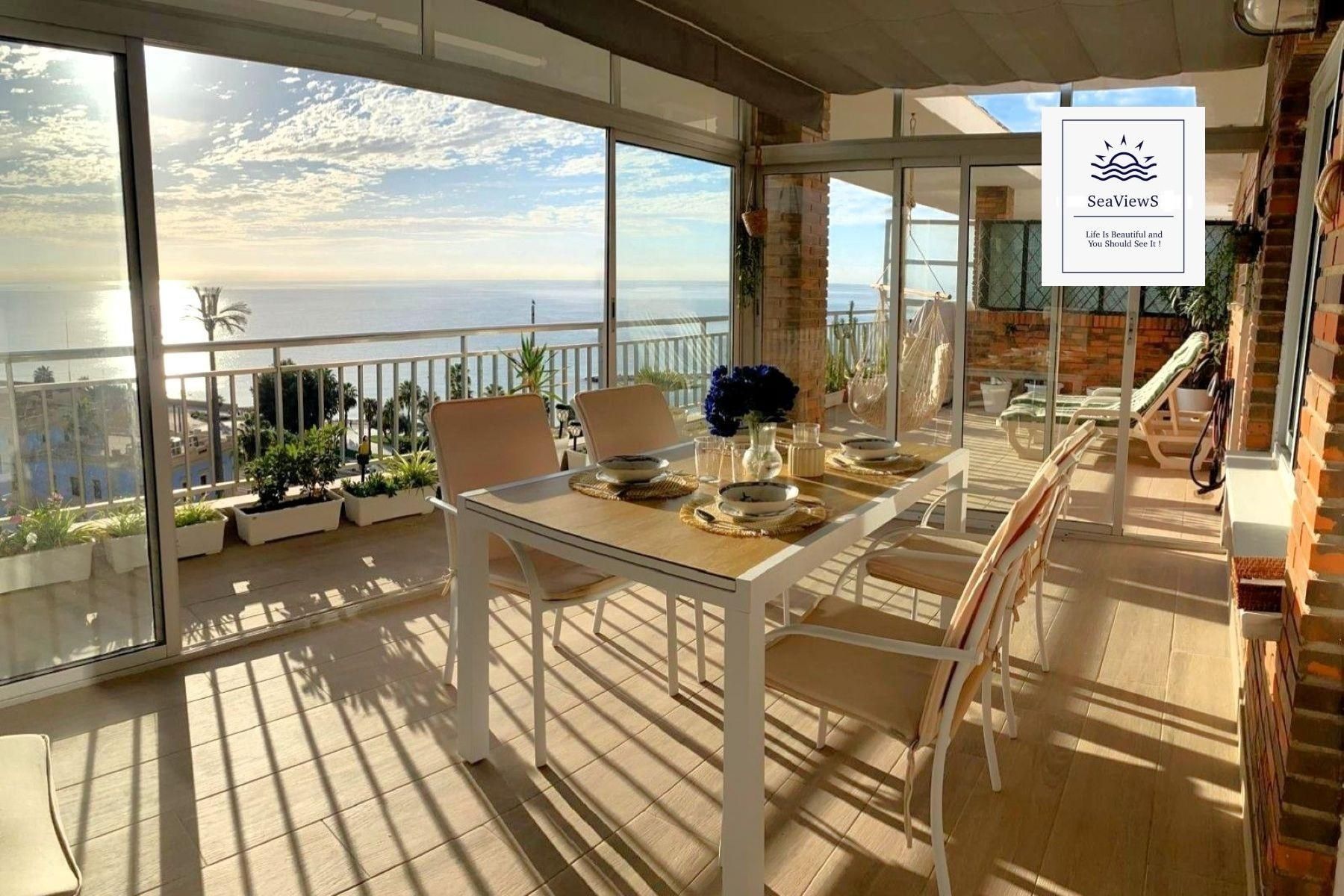 Terrace of Attic for sale in Alicante / Alacant  with Air Conditioner, Terrace and Furnished