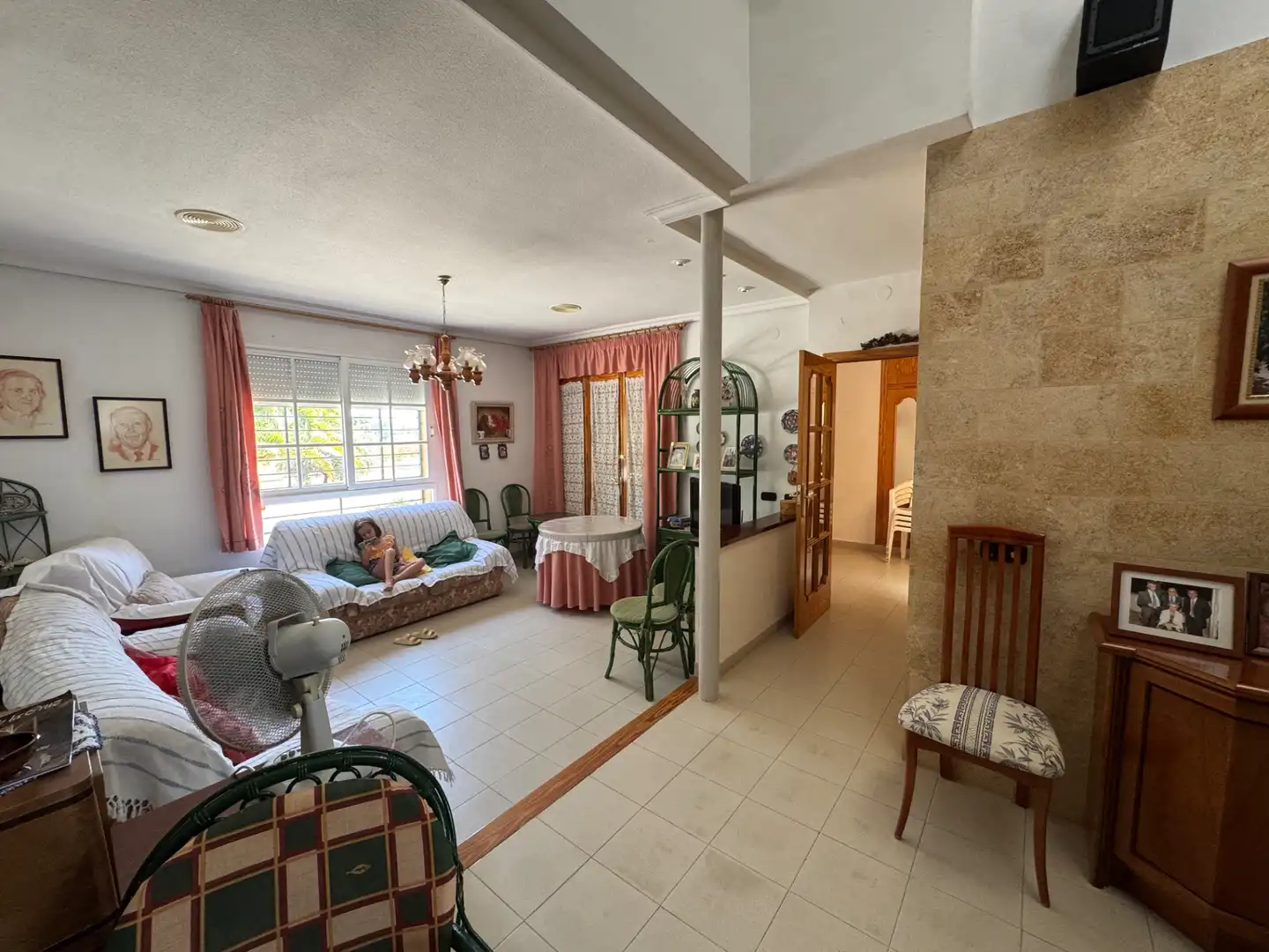 Sala de estar de Casa o chalet en venta en Caravaca de la Cruz con Aire acondicionado, Calefacción y Jardín privado