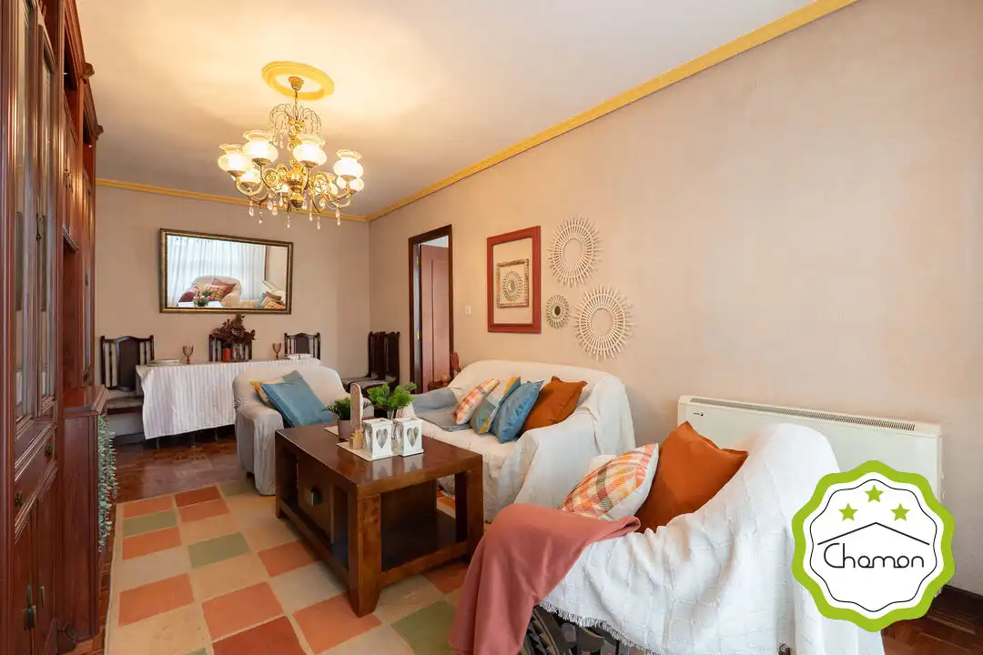 Wohnzimmer von Wohnung zum Verkauf in Lekeitio mit Heizung und Terrasse