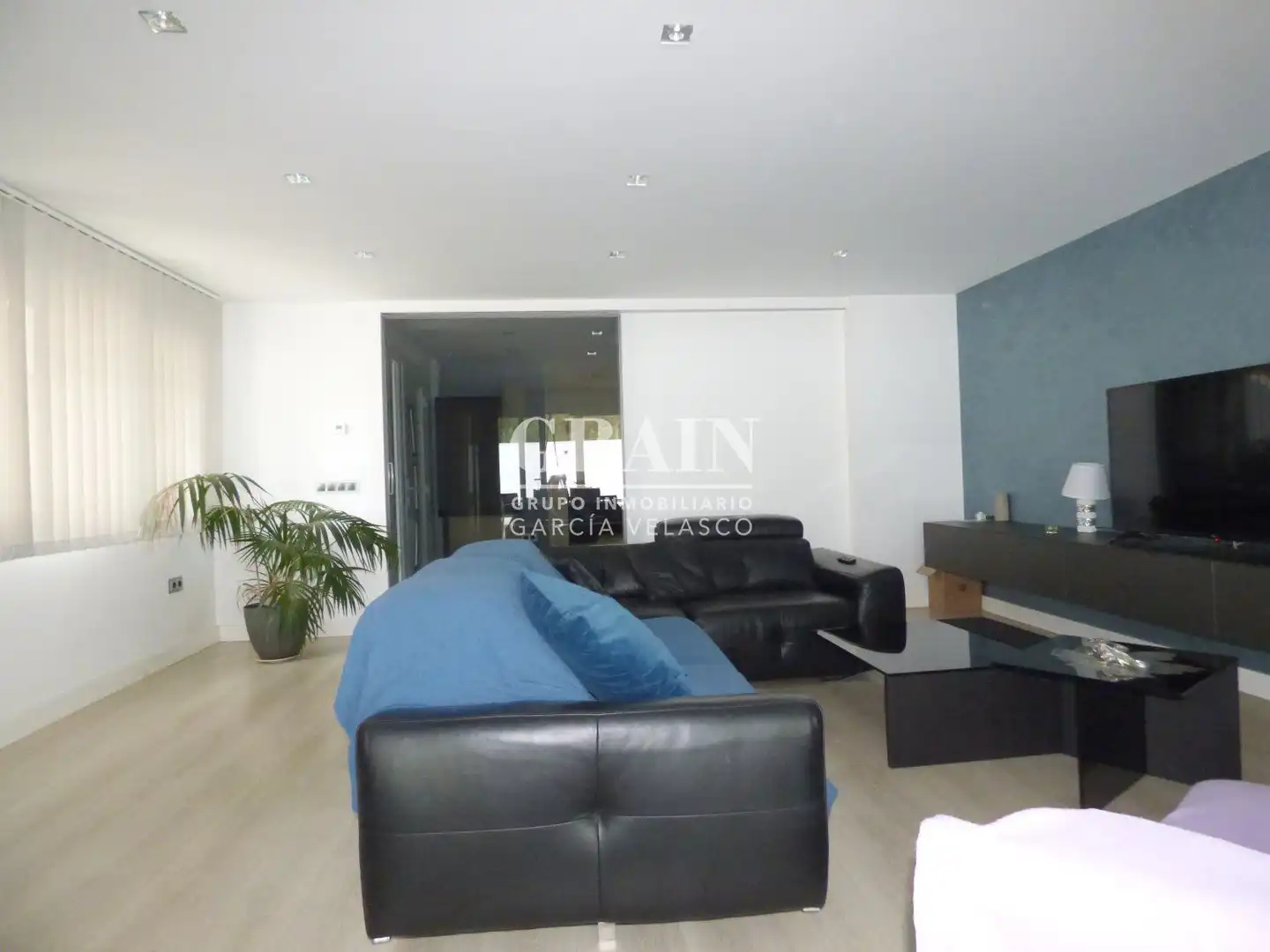 Living room of Houses for sale in Albacete  with Heating, Terrace and Storage room