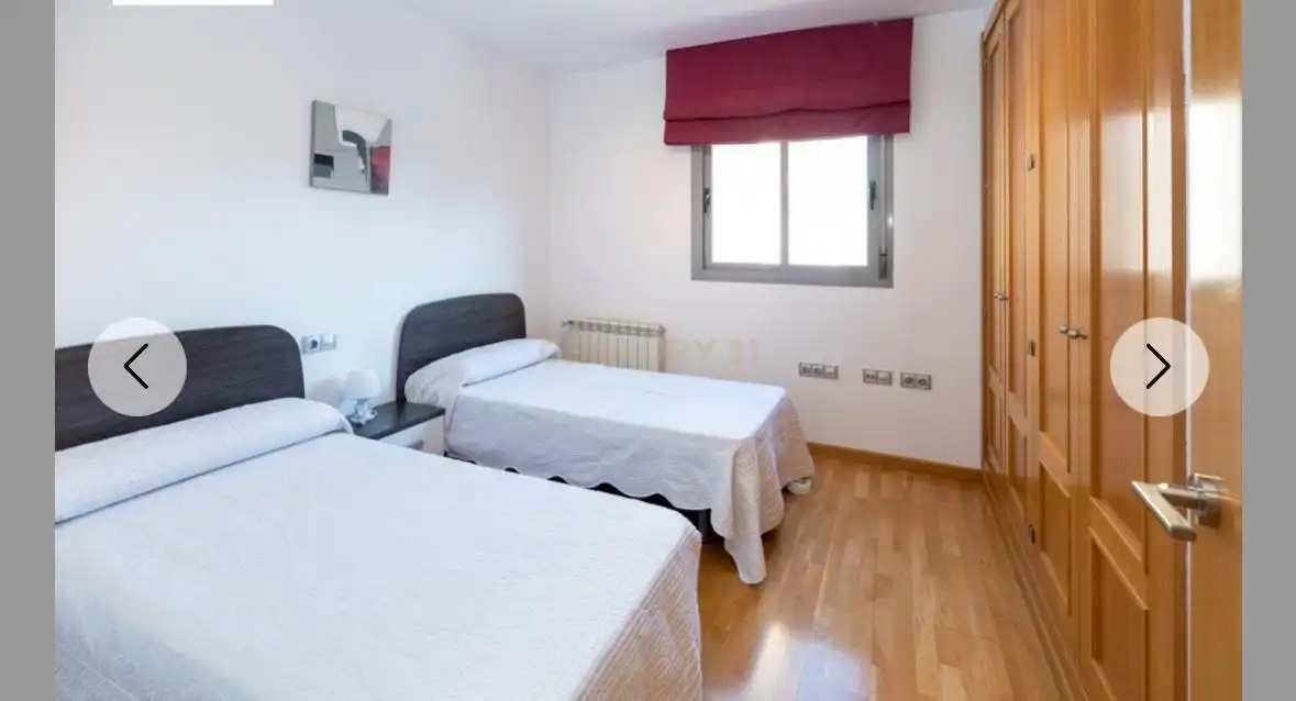 Schlafzimmer von Wohnungen zur Miete in Granada mit Klimaanlage, Privatgarten und Gemeinschaftspool