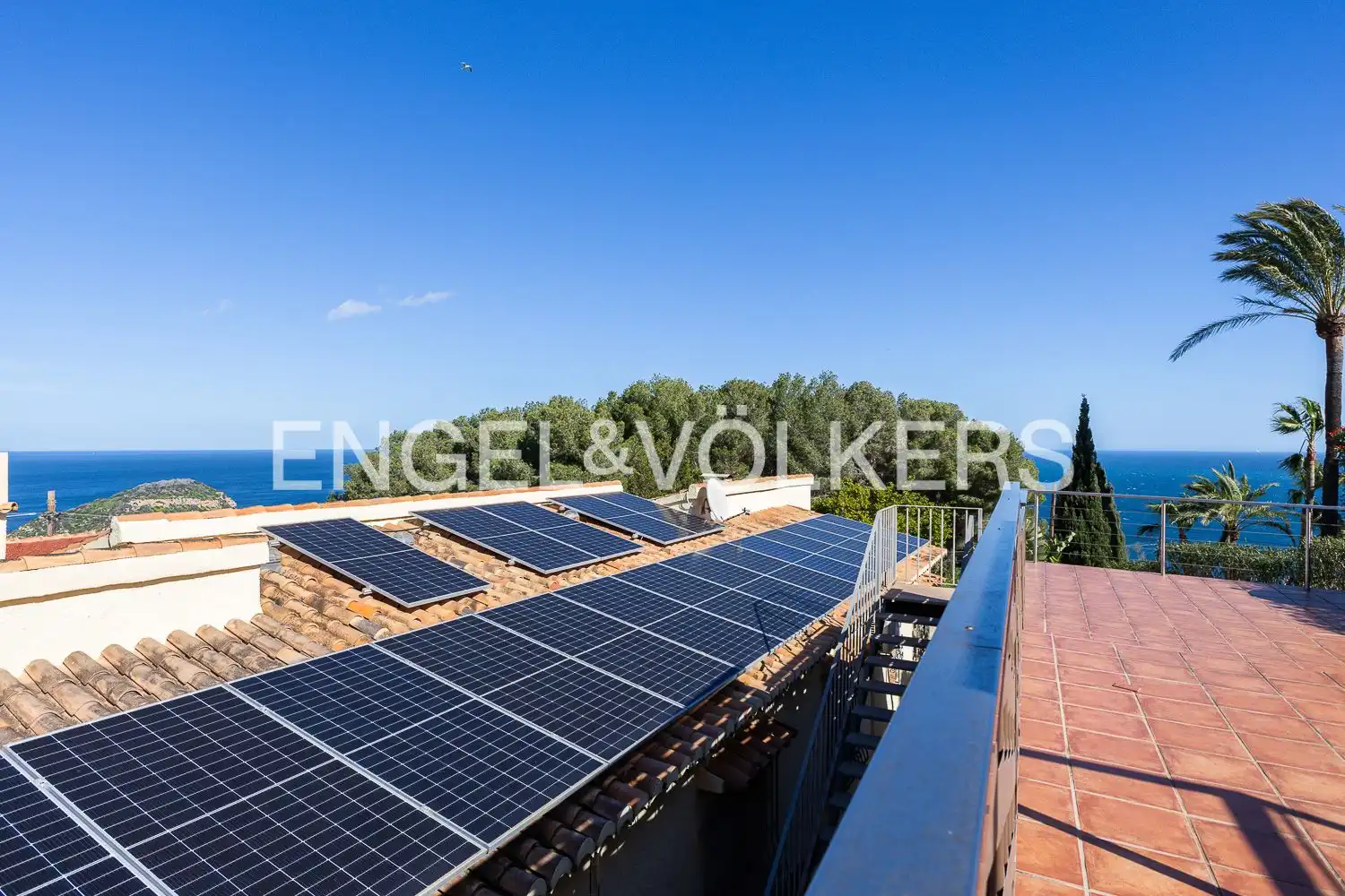 Terraza de Casa o chalet en venta en Jávea / Xàbia con Aire acondicionado, Calefacción y Jardín privado