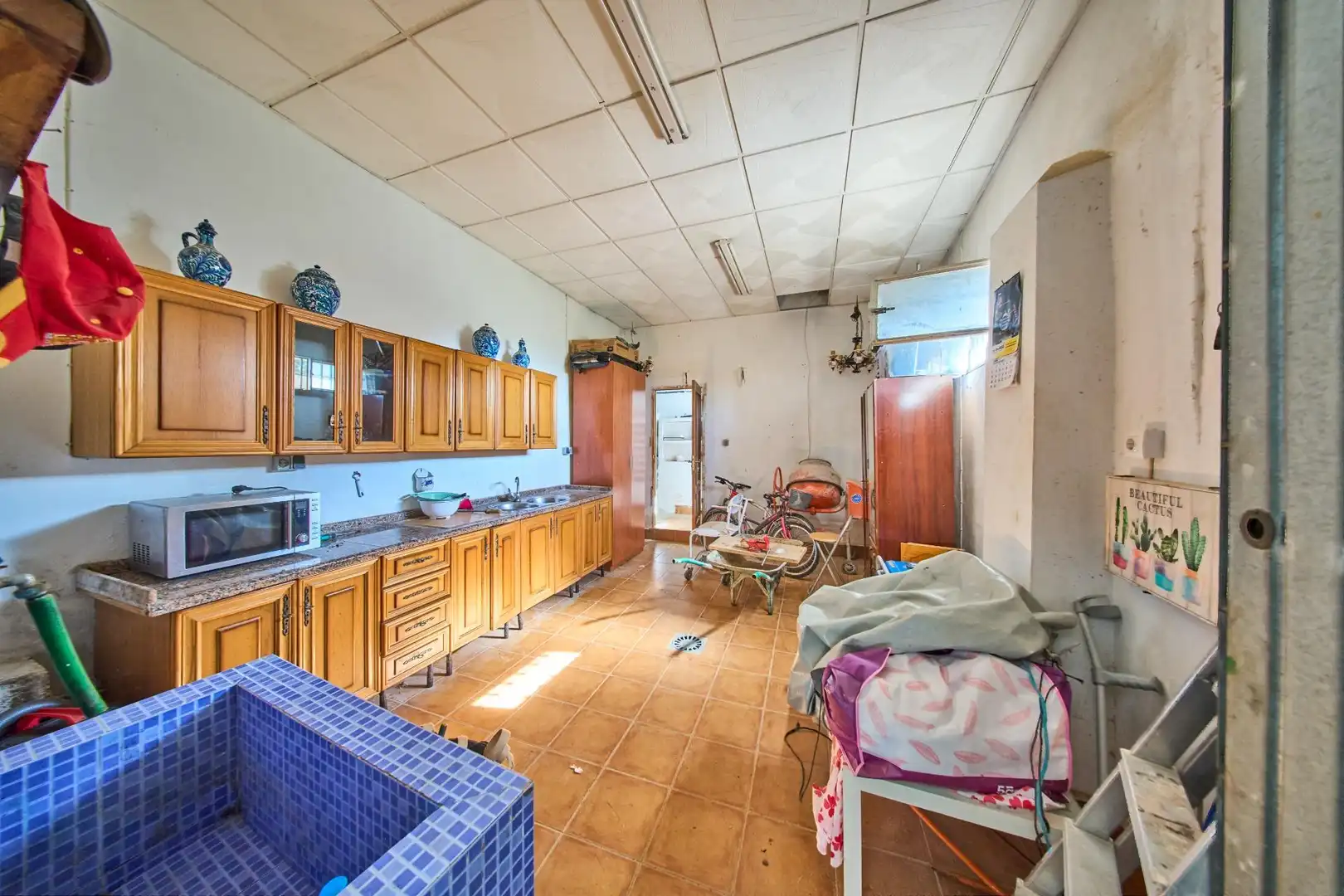Cocina de Casa o chalet en venta en Nívar con Jardín privado, Terraza y Trastero