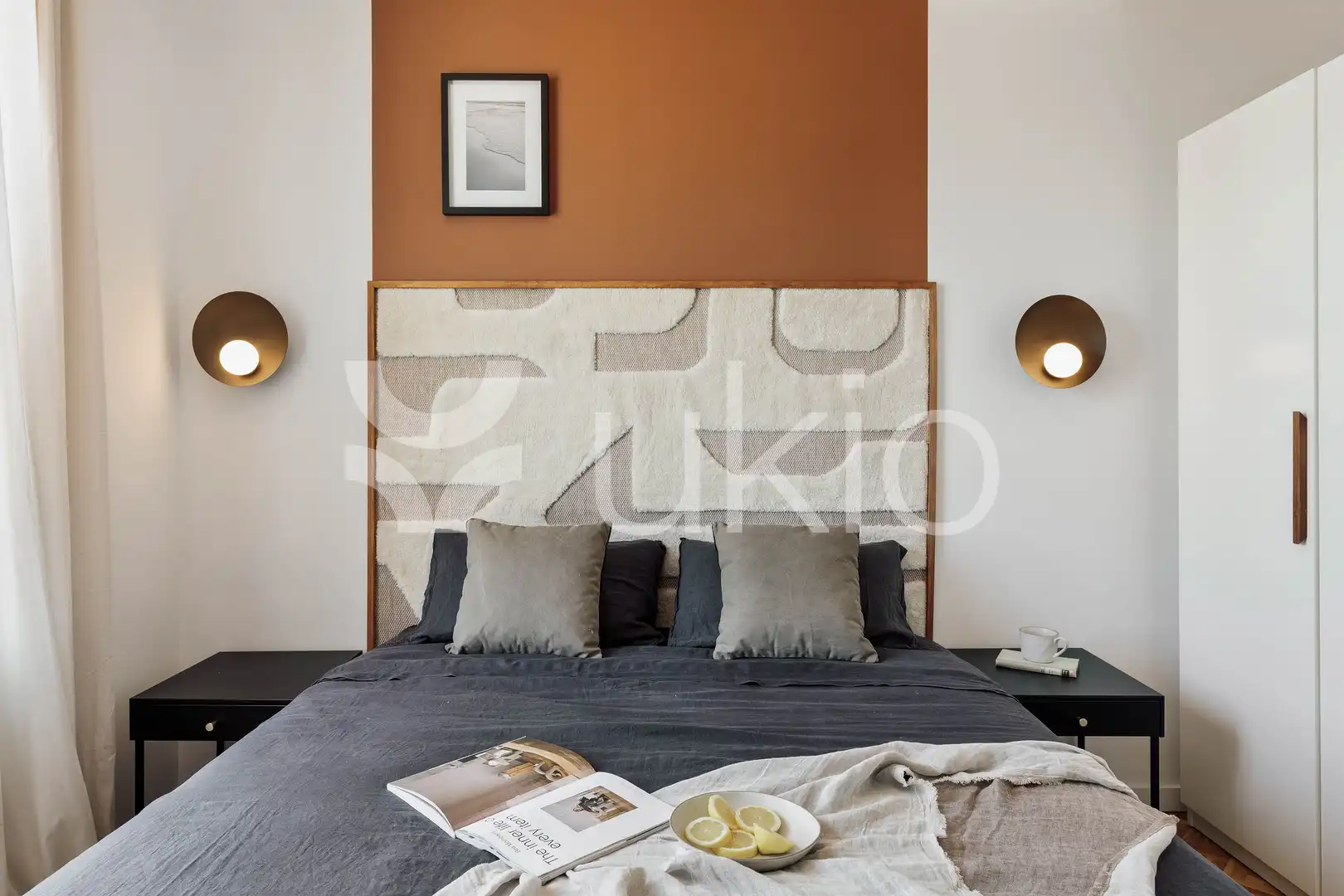 Habitación de Apartamento de alquiler en Barcelona con Aire acondicionado, Calefacción y Terraza