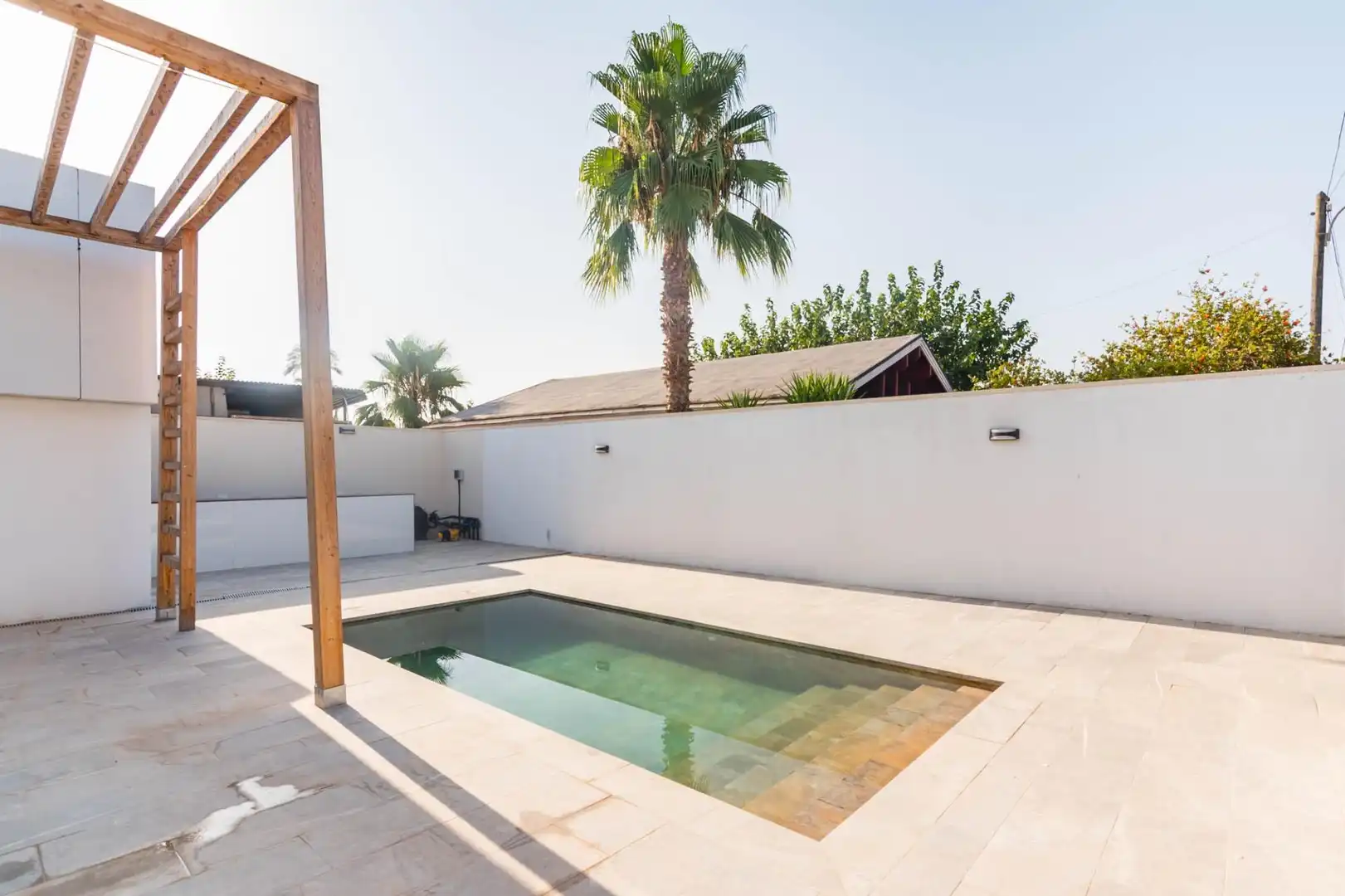 Piscina de Casa o chalet en venta en Murcia con Jardín privado, Terraza y Trastero