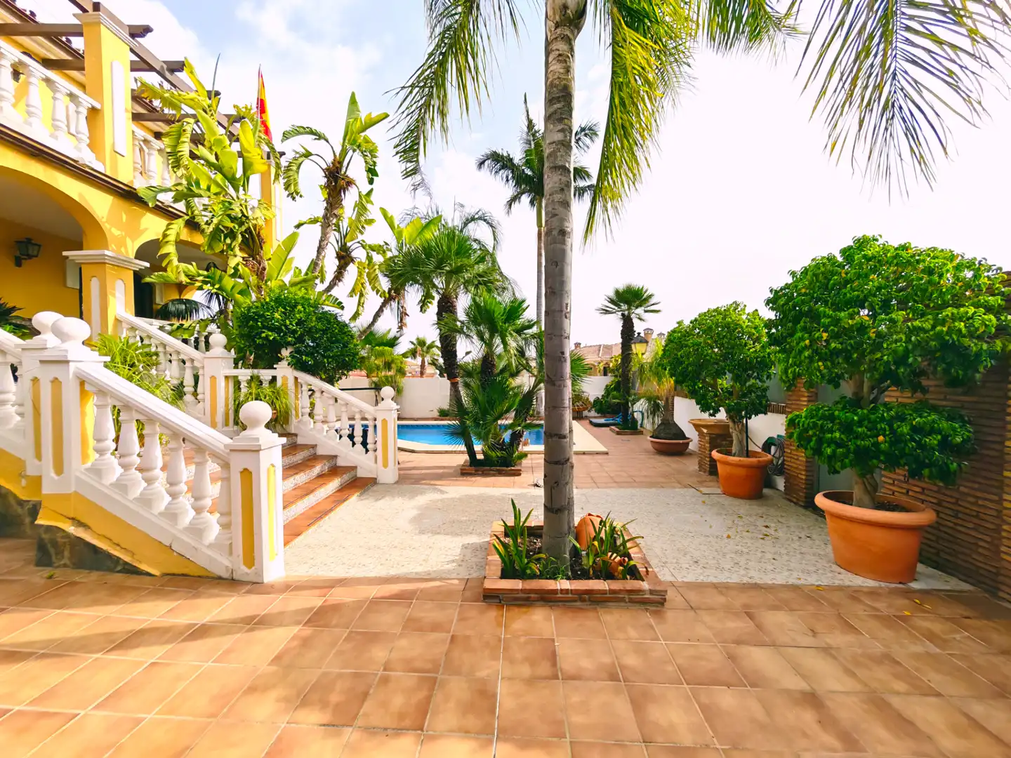 Jardín de Casa o chalet en venta en Alhaurín de la Torre con Aire acondicionado, Calefacción y Jardín privado