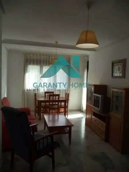 Sala de estar de Apartamento de alquiler en Cáceres con Aire acondicionado, Calefacción y Terraza