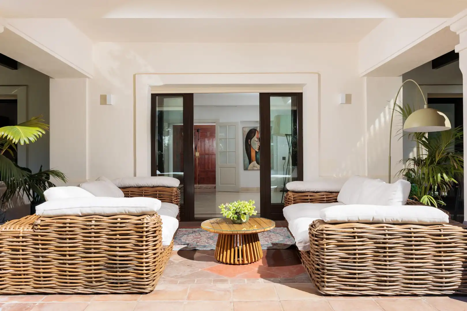 Terraza de Casa o chalet de alquiler en Estepona con Terraza