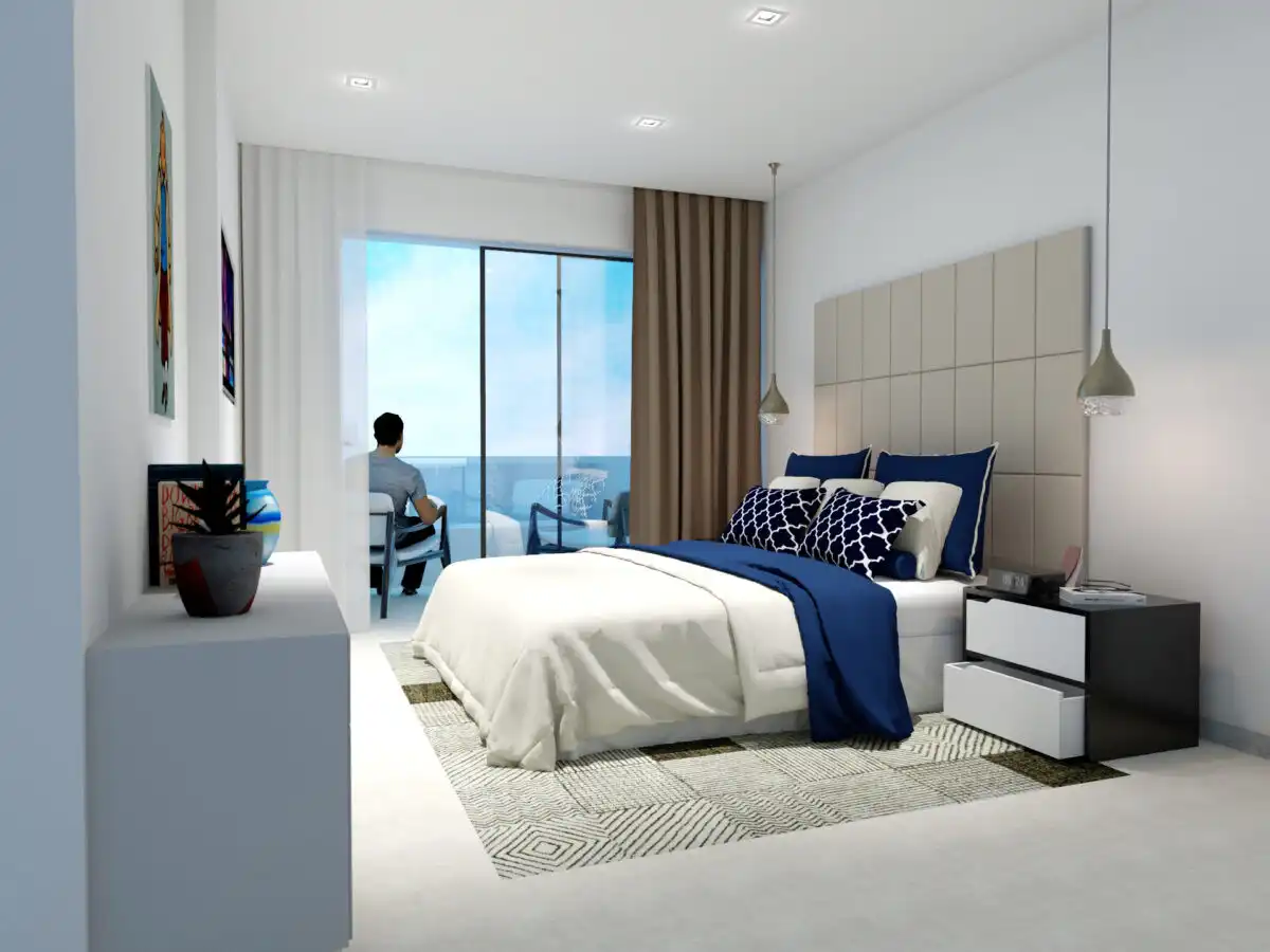 Bedroom of Flat for sale in Estepona