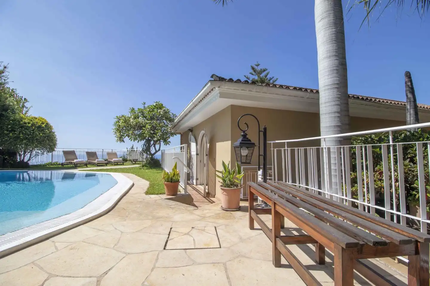 Jardí de Casa adosada en venda en Santa Úrsula amb Jardí privat, Terrassa i Piscina
