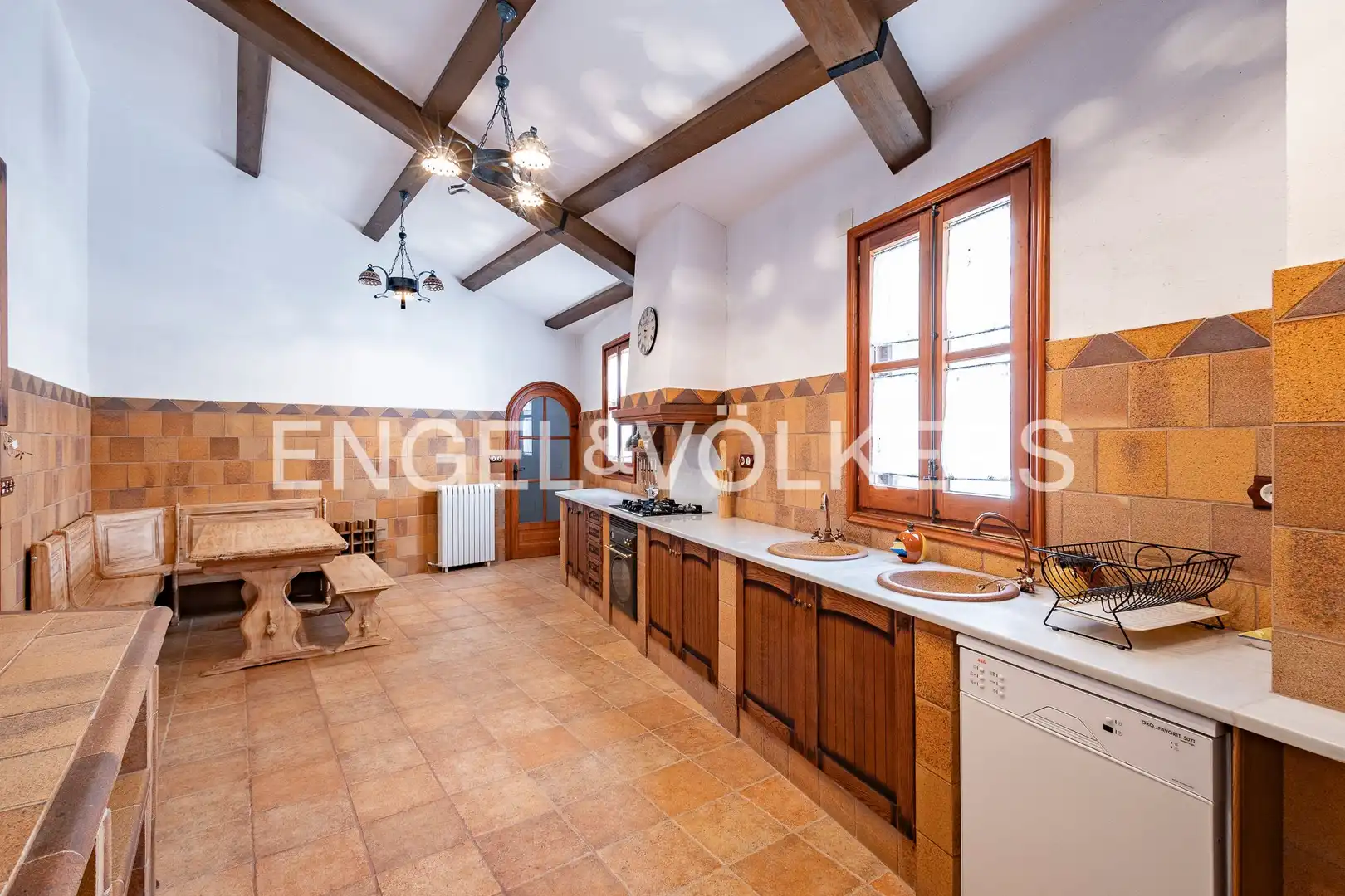 Cocina de Casa o chalet en venta en Calonge de Segarra con Calefacción, Jardín privado y Terraza