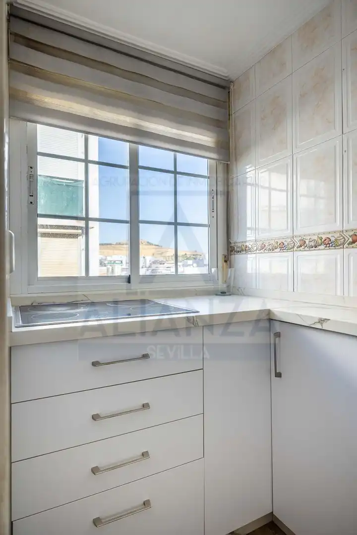 Kitchen of Flat for sale in Camas  with Air Conditioner