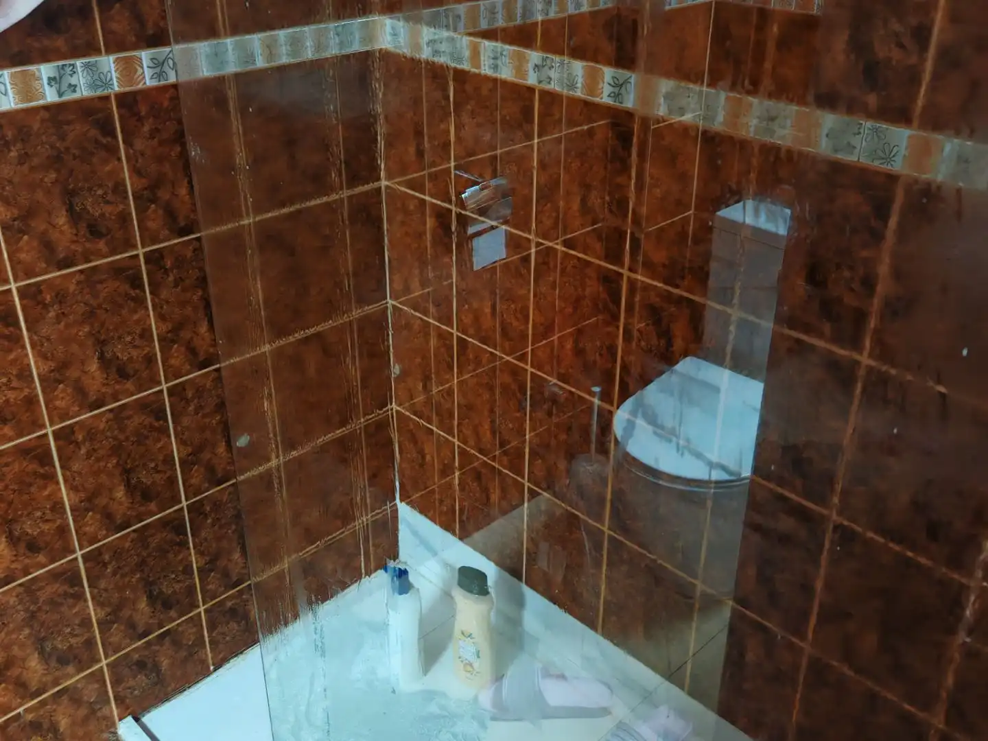 Baño de Piso para compartir en Mazarrón con Aire acondicionado, Calefacción y Jardín privado