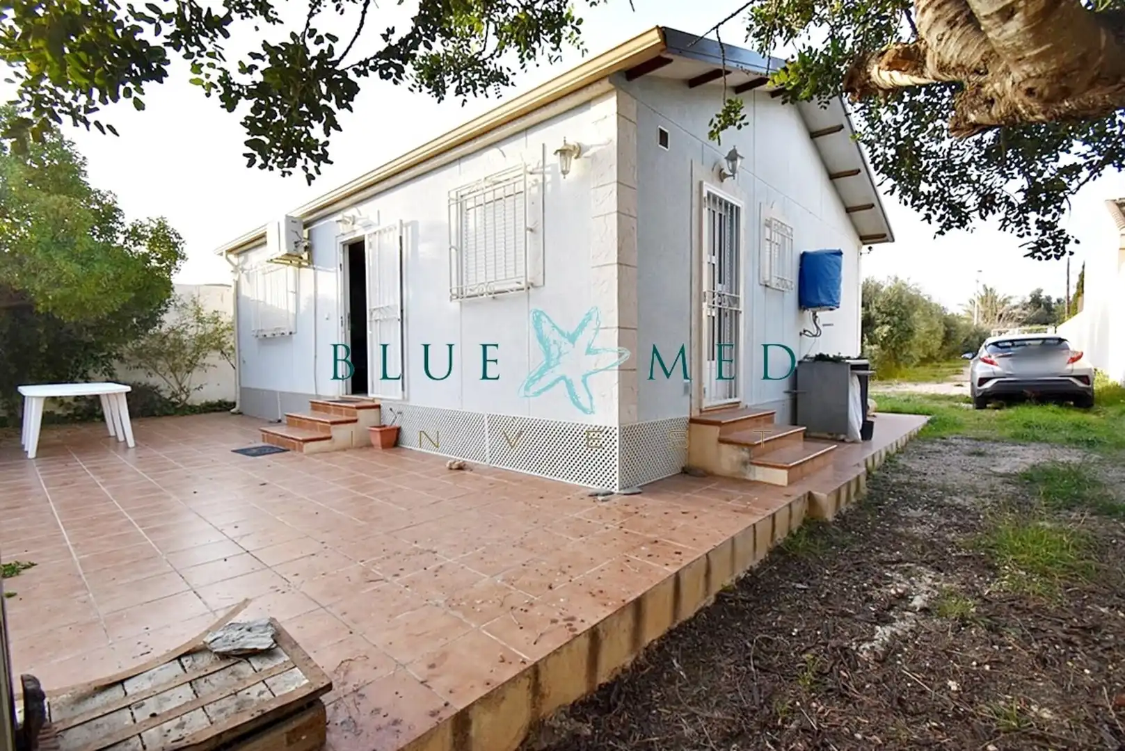 Vista exterior de Casa o chalet en venta en Cartagena con Aire acondicionado, Calefacción y Jardín privado