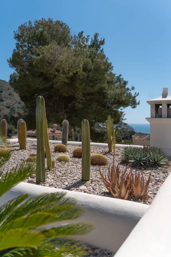 Jardí de Casa o xalet en venda en Moraira amb Aire condicionat, Calefacció i Jardí privat