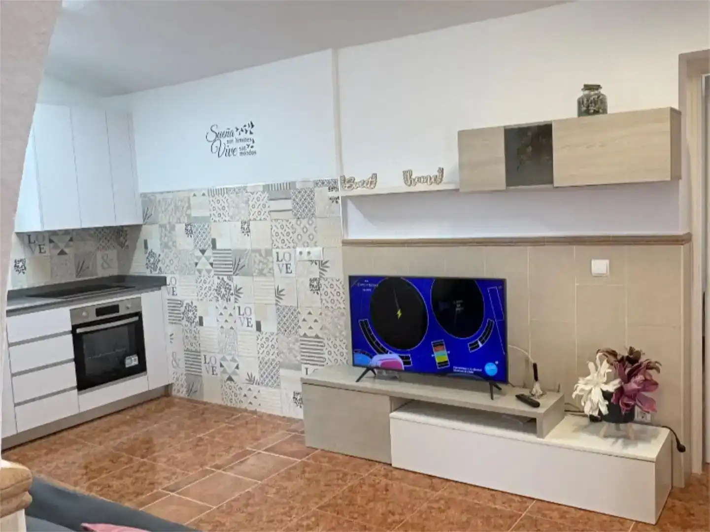 Cocina de Finca rústica de alquiler en Cómpeta, Málaga