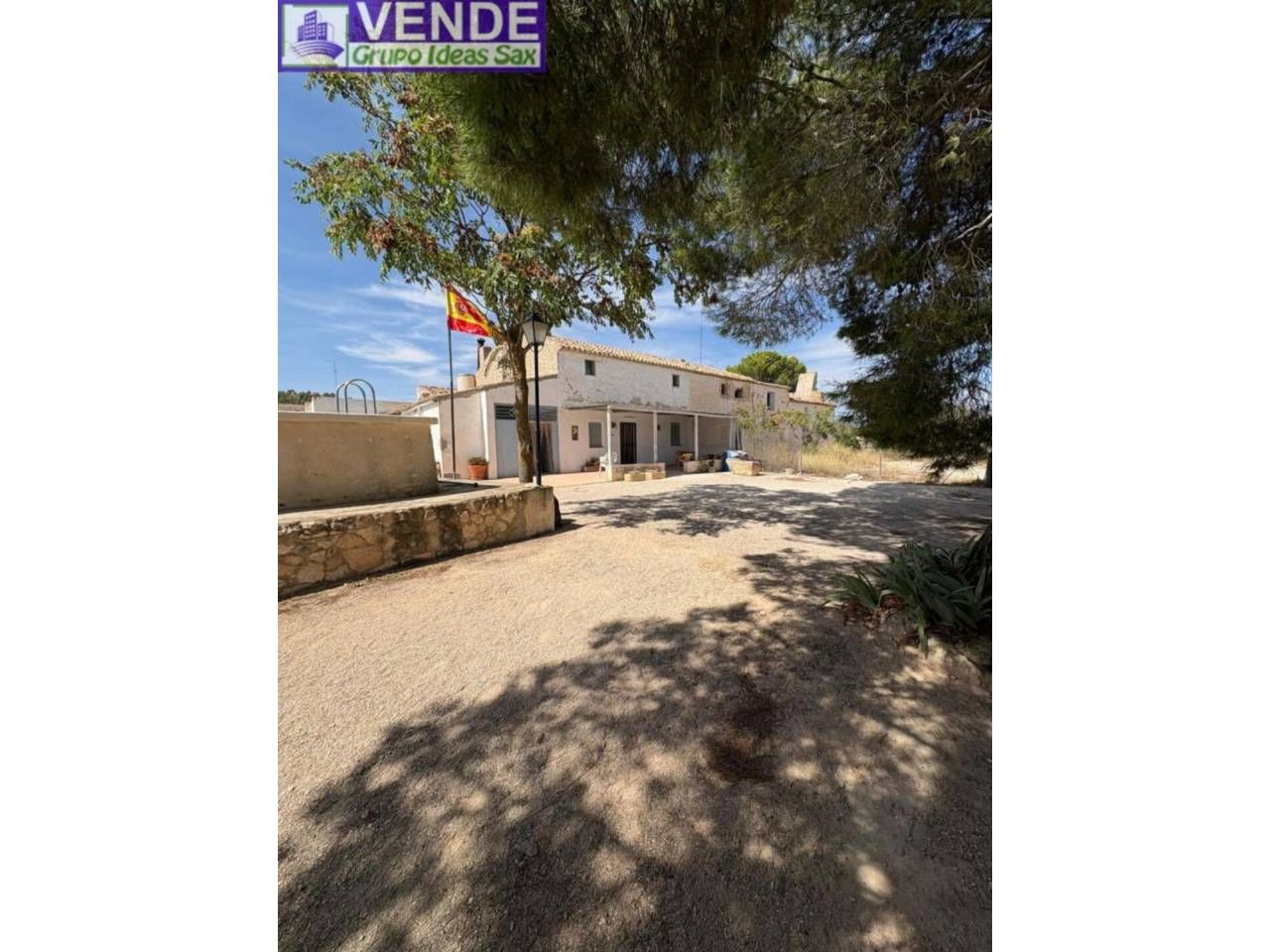 Exterior view of Country house for sale in Yecla  with Private garden, Storage room and Swimming Pool
