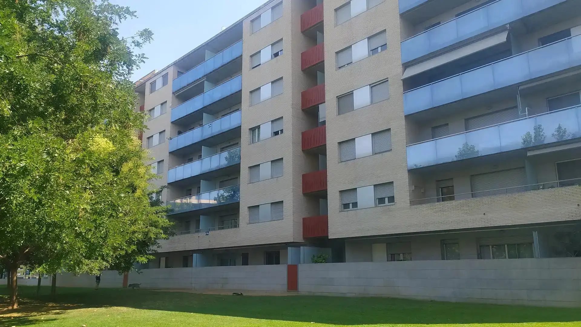 Vista exterior de Pis de lloguer en  Lleida Capital amb Aire condicionat, Calefacció i Forn
