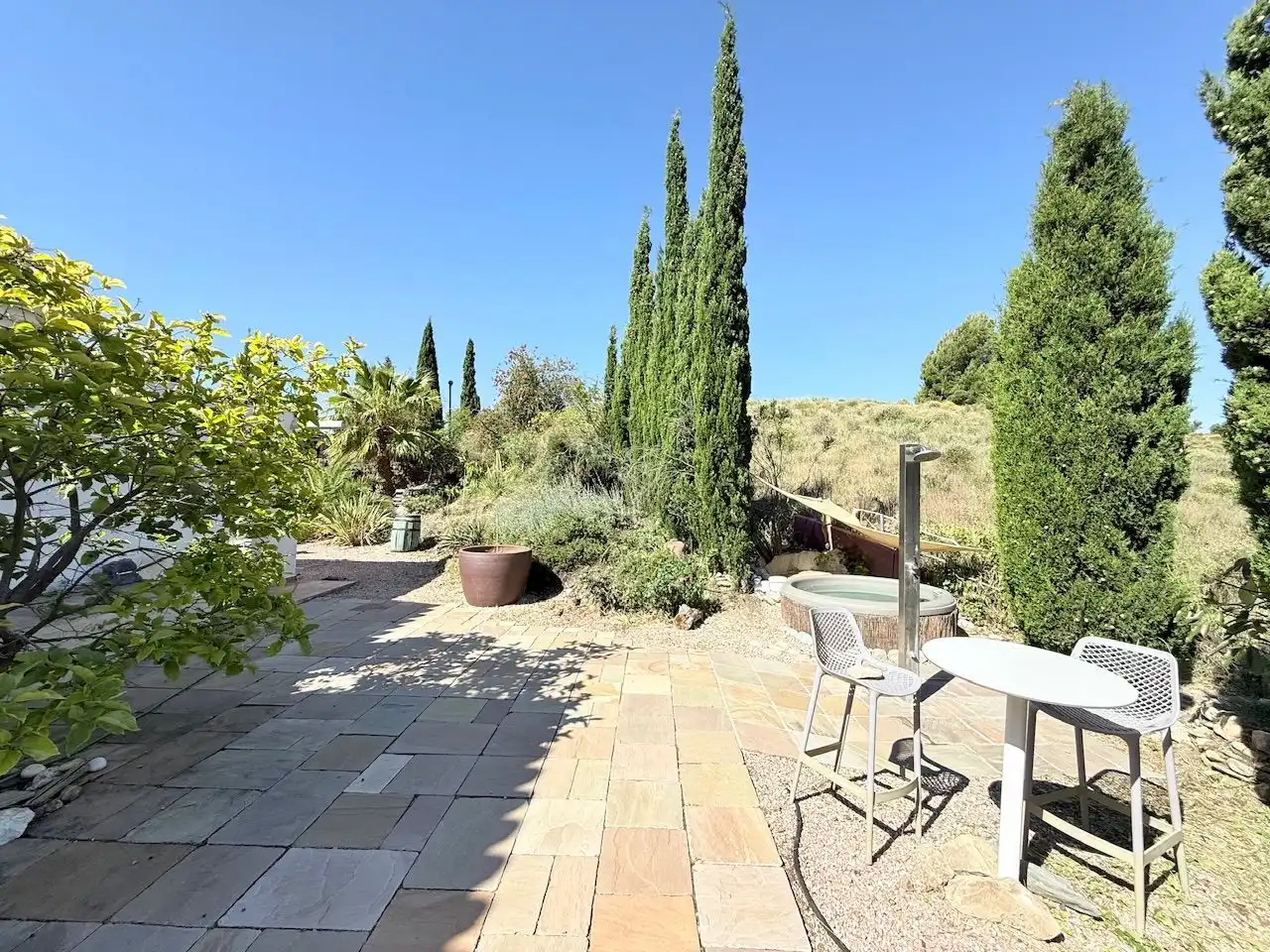 Terrassa de Casa o xalet en venda en Frigiliana amb Aire condicionat, Calefacció i Jardí privat