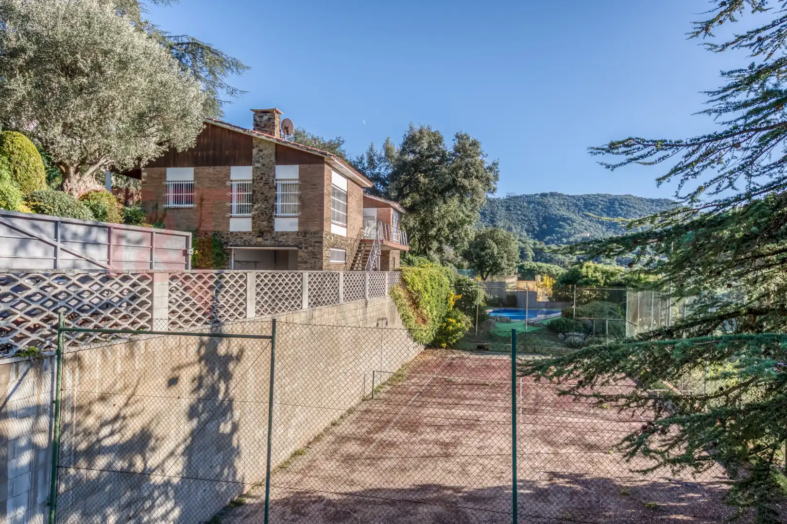Jardí de Casa o xalet en venda en Vallromanes amb Calefacció, Jardí privat i Terrassa