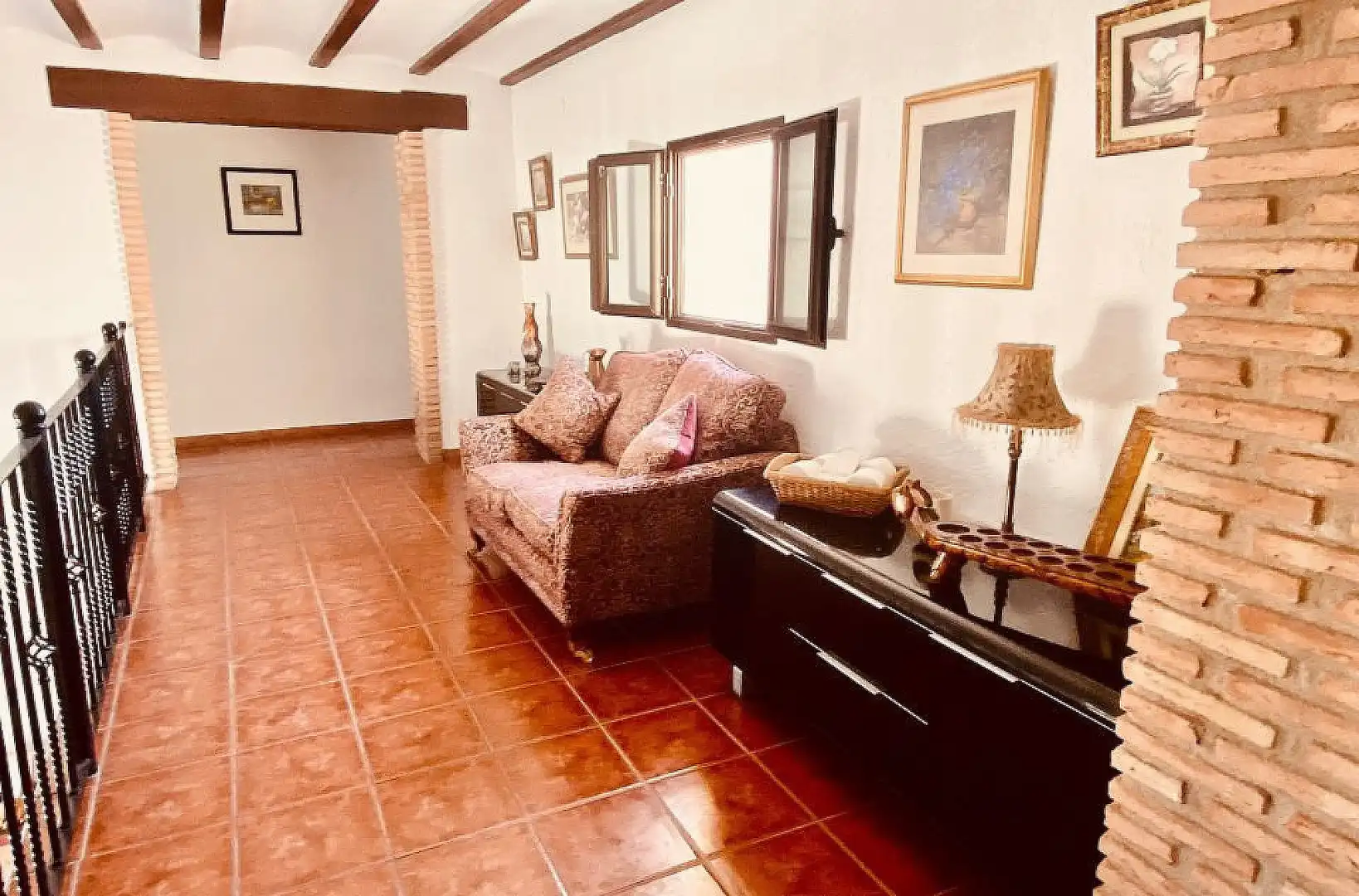 Sala d'estar de Casa o xalet en venda en Orihuela amb Aire condicionat, Terrassa i Alarma