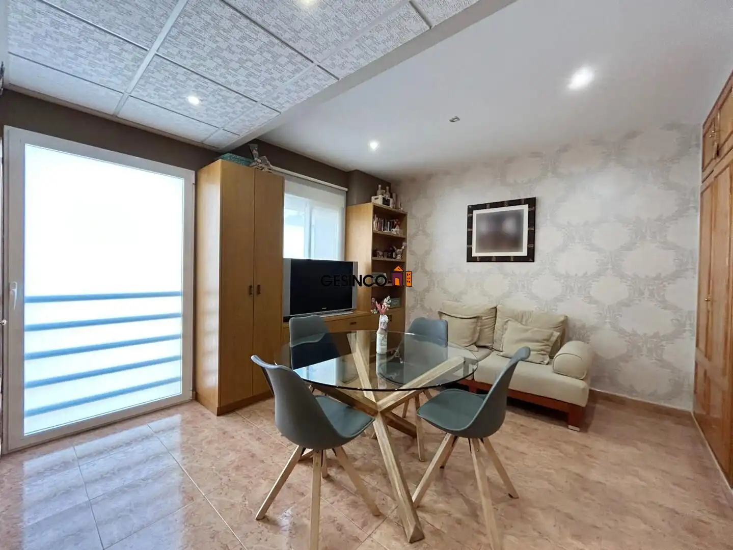 Wohnzimmer von Wohnung zum Verkauf in La Llosa de Ranes mit Klimaanlage, Abstellraum und Balkon