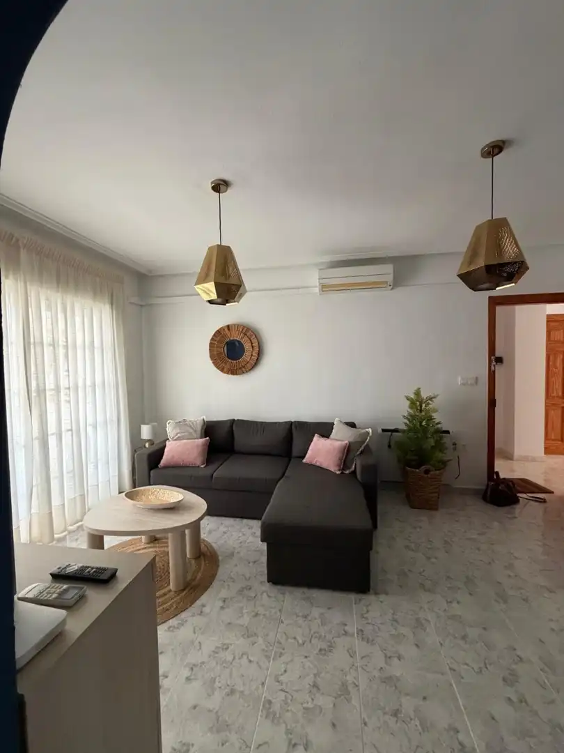 Living room of Apartments for rent in Guardamar del Segura  with Air Conditioner, Swimming Pool and Furnished