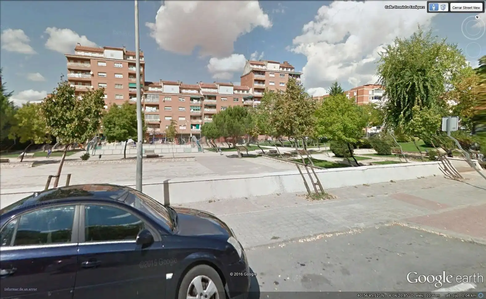 Vista exterior de Pis en venda en Segovia amb Calefacció, Parquet i Terrassa