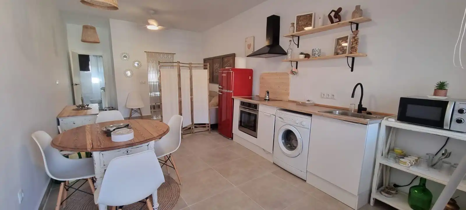 Cocina de Apartamento de alquiler en Cartagena con Terraza y Amueblado