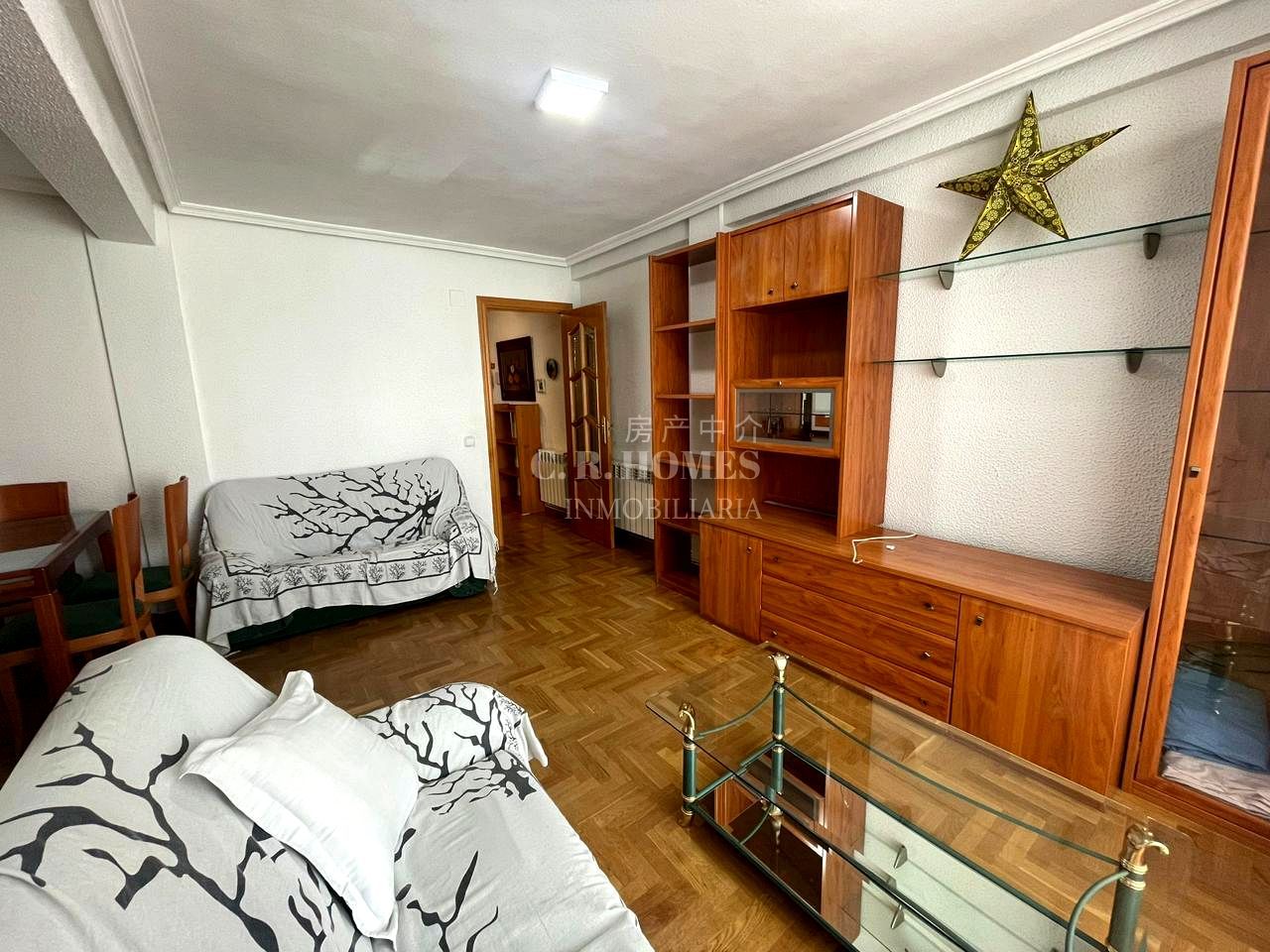 Living room of Flat for sale in Getafe  with Air Conditioner, Heating and Terrace