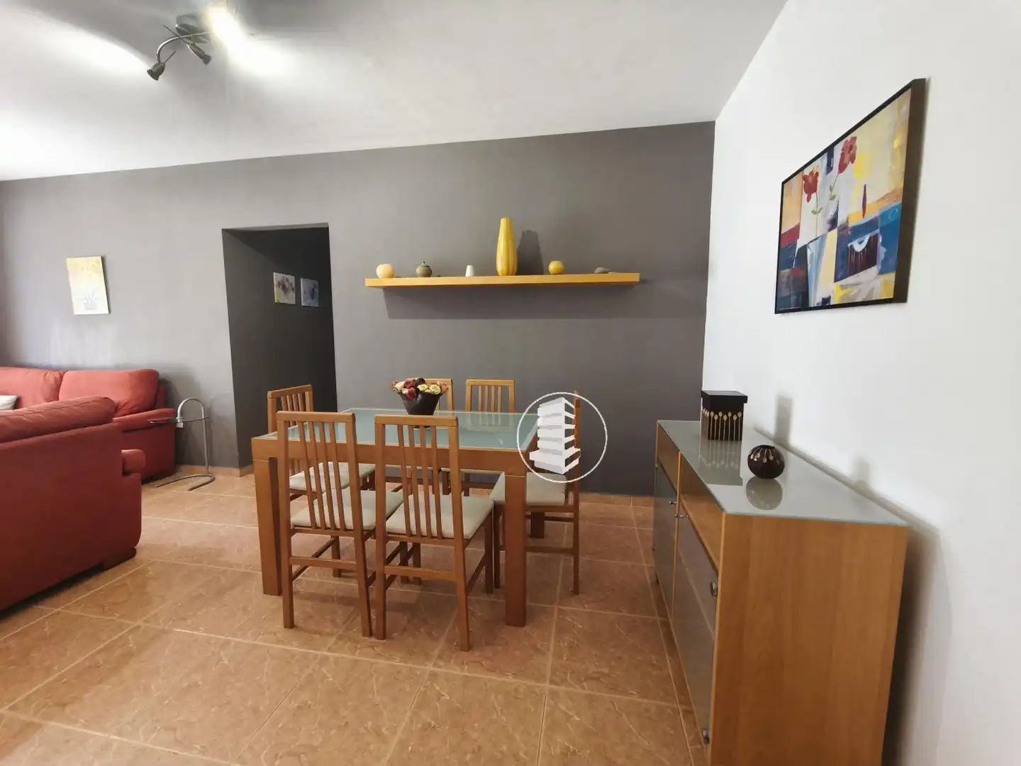 Comedor de Piso de alquiler en Candelaria con Jardín privado, Terraza y Piscina