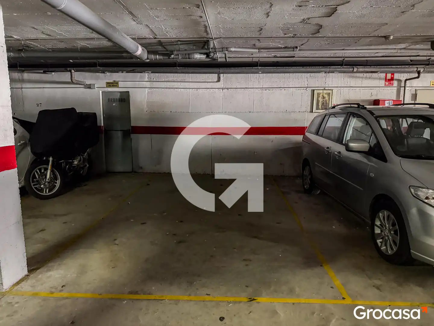 Parkplatz von Dachboden zum Verkauf in Rincón de la Victoria mit Privatgarten, Terrasse und Ofen