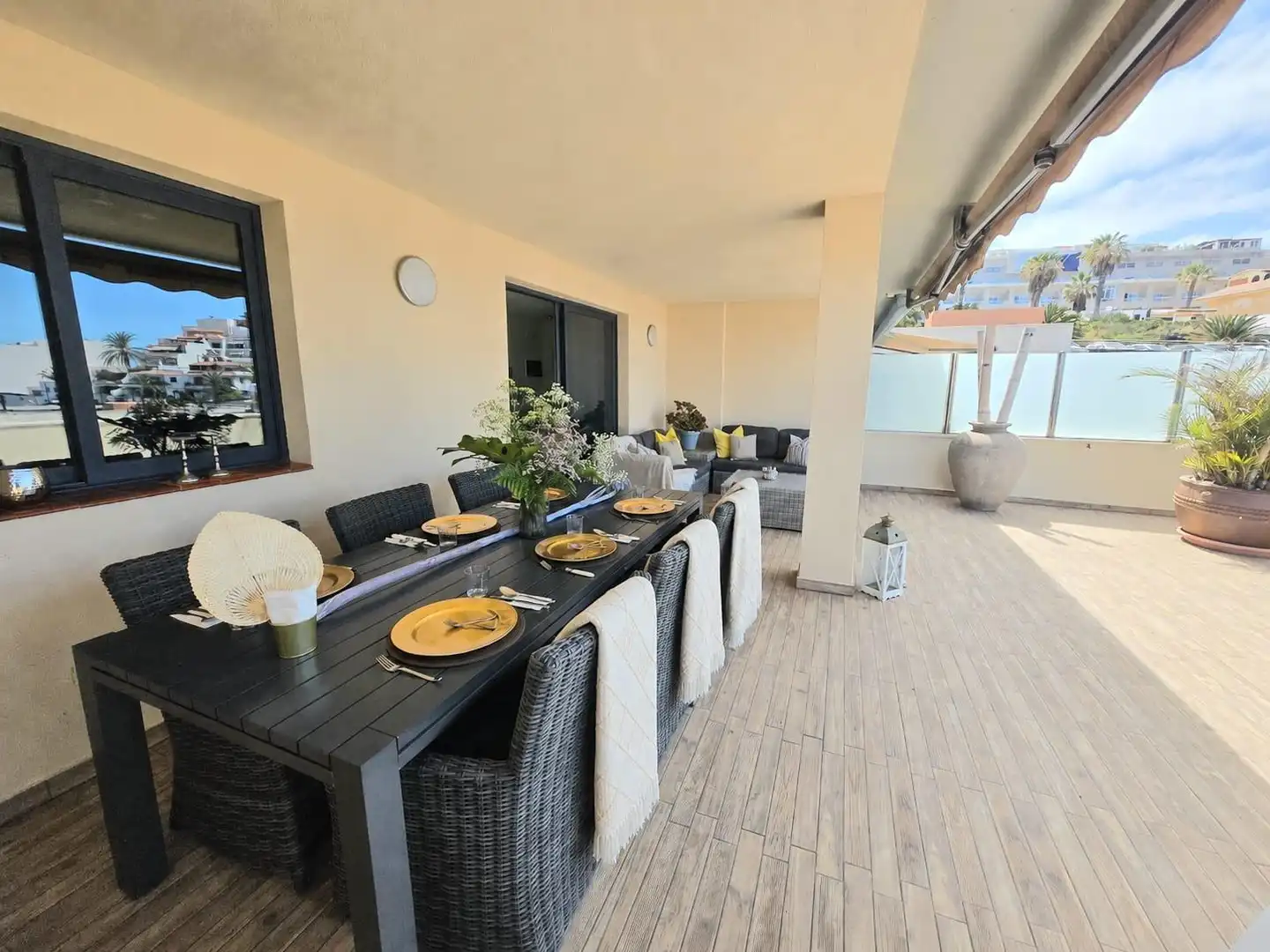 Terrassa de Àtic en venda en Santiago del Teide amb Aire condicionat, Jardí privat i Traster