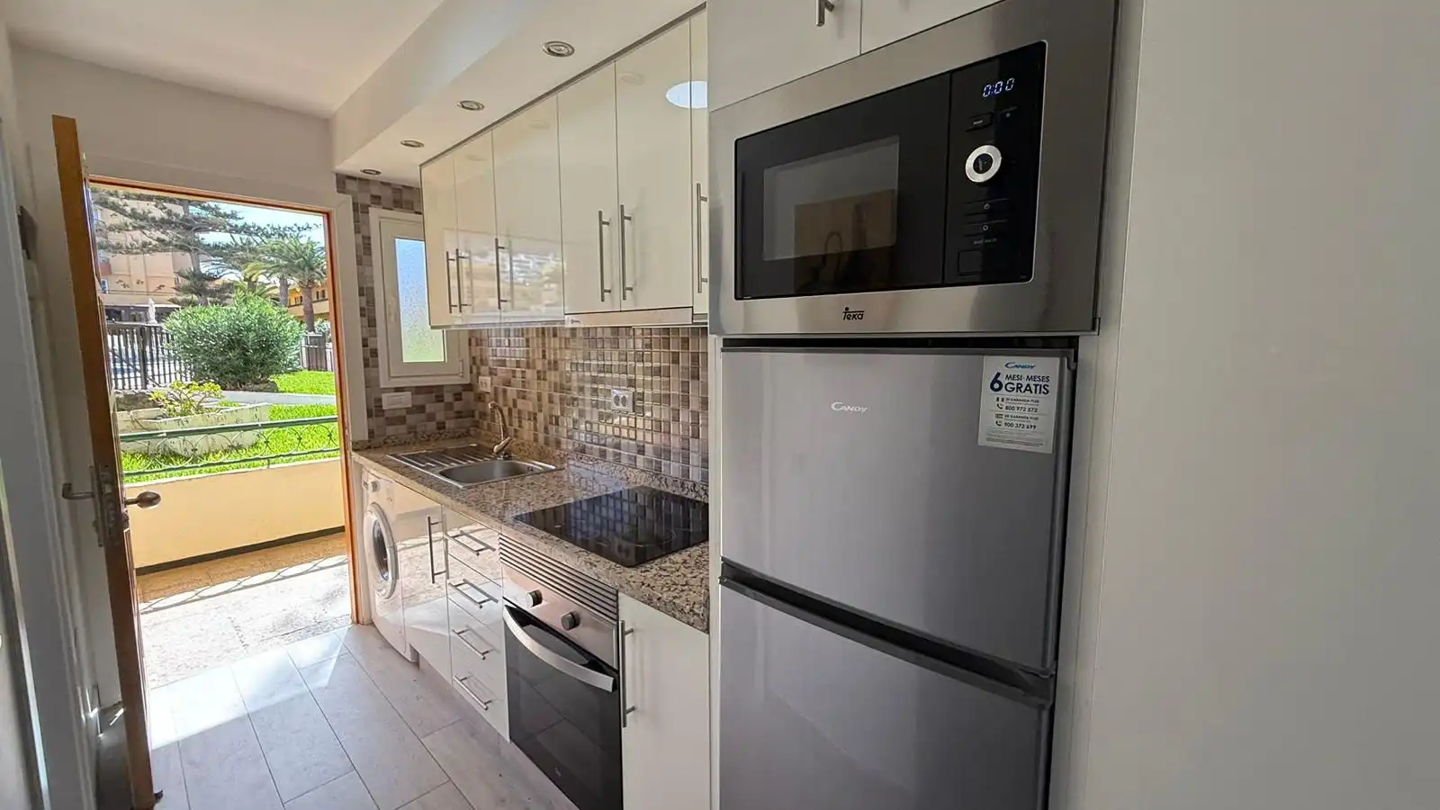 Cocina de Apartamento en venta en Arona con Aire acondicionado, Amueblado y Horno