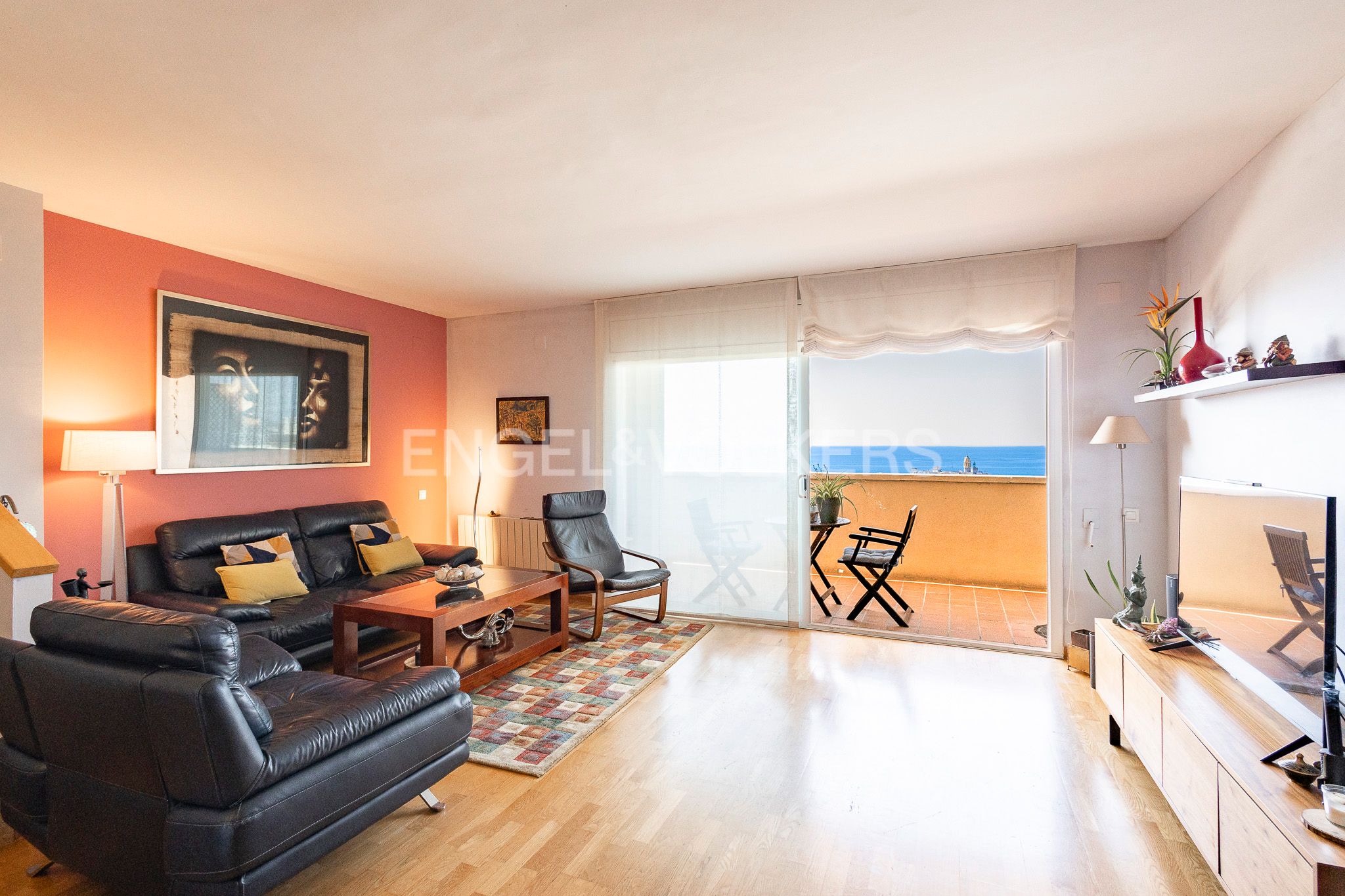 Sala d'estar de Dúplex en venda en Sitges amb Calefacció