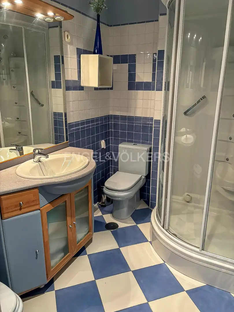 Badezimmer von Country house zum Verkauf in Cabanillas del Campo mit Klimaanlage, Heizung und Privatgarten