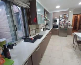 Kitchen of Attic for sale in Pontevedra Capital   with Terrace and Storage room